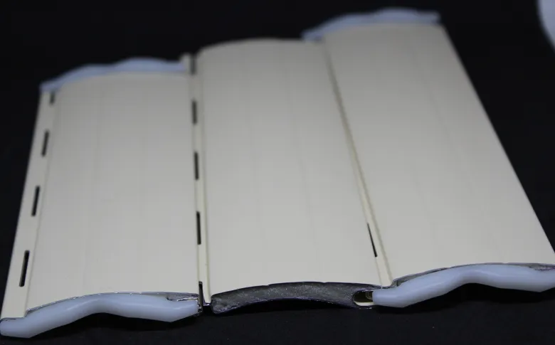 Foam filled roll shutter